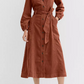 Chic Corduroy Dress
