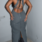 Statement Cargo Maxi Dress