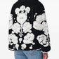 Floral-arabesque Single-breasted Jacket