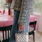 Silver Vivian Sequin Jacket