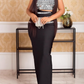 Sparkling Rhinestone Camisole and Long Skirt Sexy Two Pieces Set