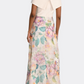 Off Shoulder Long Print Floral Dress