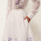 Linen Flower Two Piece Set