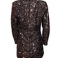 Saffron- Bronze Sequin Blazer