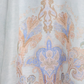 Linen and Silk Organza Midi Dress