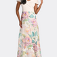 Off Shoulder Long Print Floral Dress