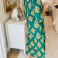 Cotton Printed Side Slit Dress