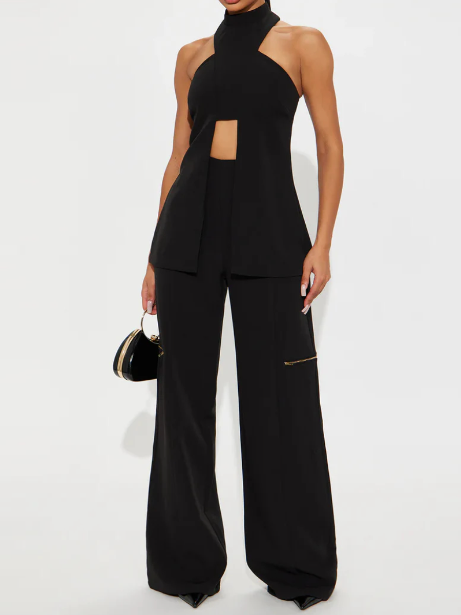 Divine Standard Halter Pant Set