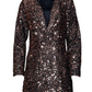 Saffron- Bronze Sequin Blazer