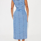 Tallahassee Denim Maxi Dress