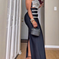 Sparkling Rhinestone Camisole and Long Skirt Sexy Two Pieces Set