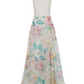 Off Shoulder Long Print Floral Dress