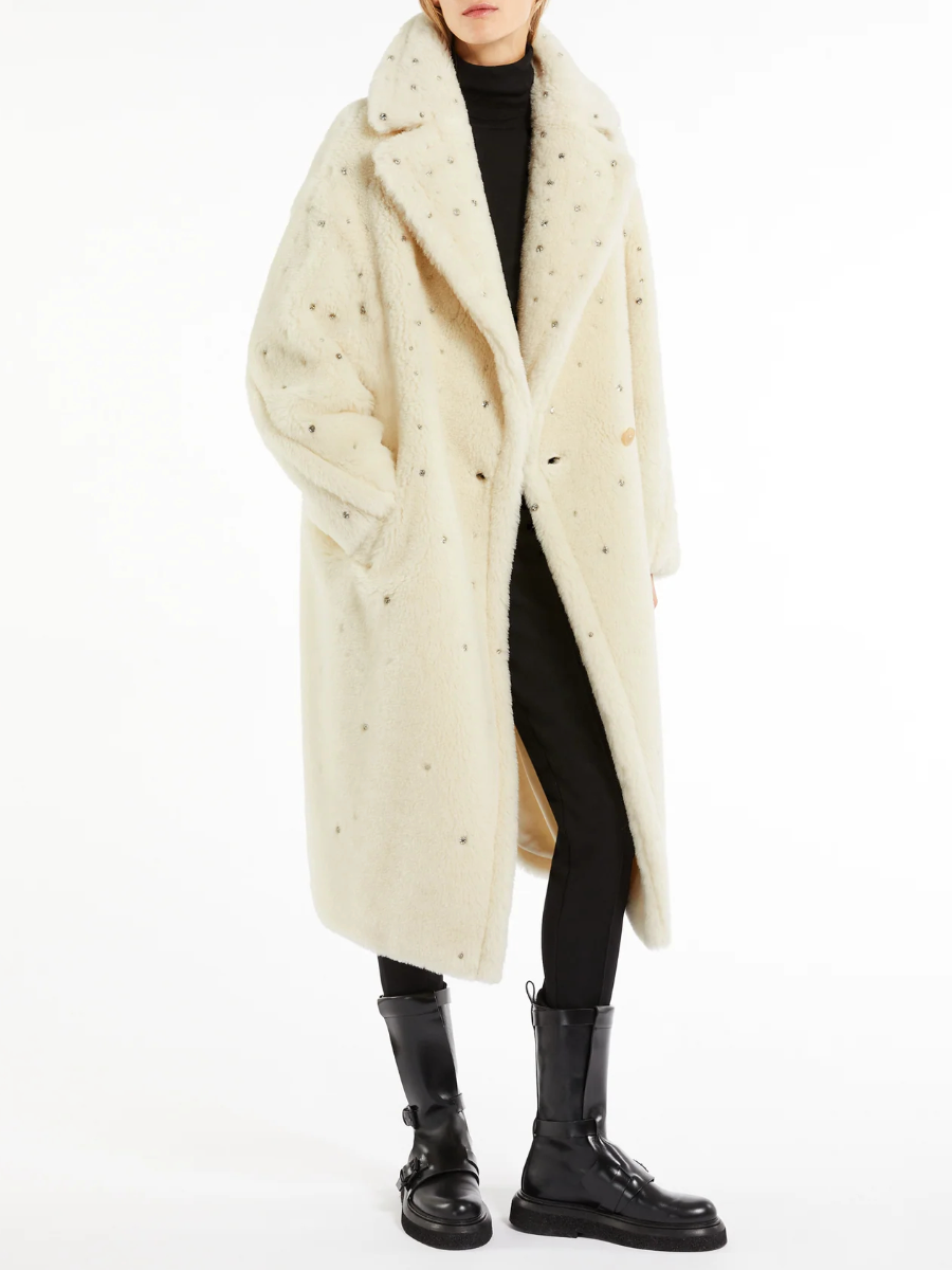 Sparkling Teddy Bear Icon Coat