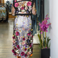 Flower Petal Denim Long Jacket