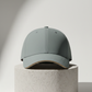 Celadon gray statement cap