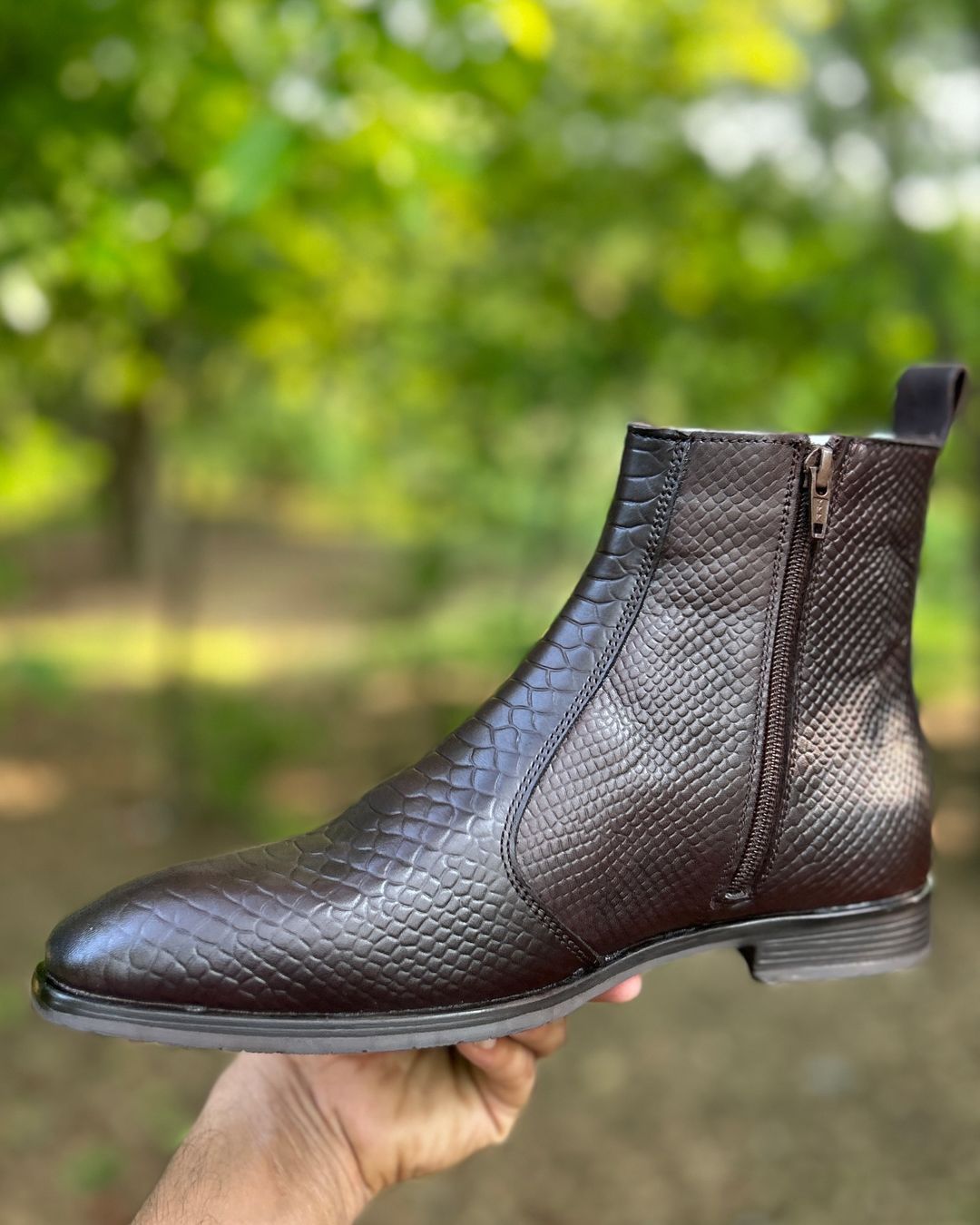 Croc & Snack Chelsea Boots