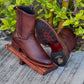 Original Handmade Deerskin Western Cowboy Boots