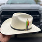 Western Color Feather Cowboy Hat