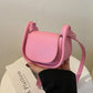 Candy-colored Mini Saddle Bag