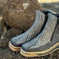 Men's Gray Cow Neck Boots