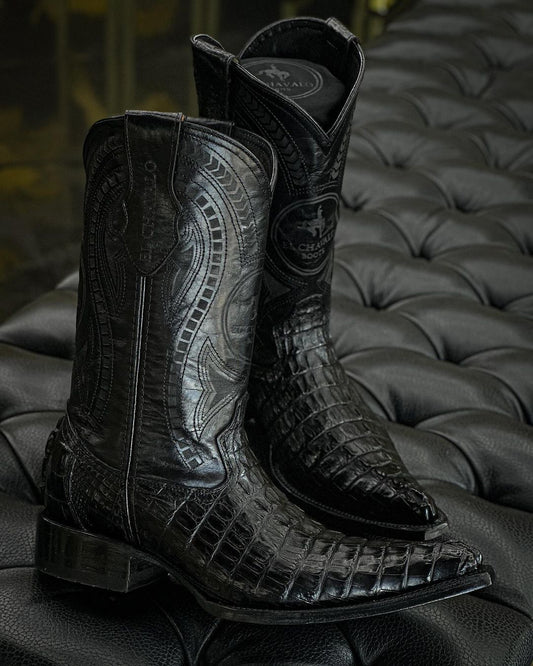 Vintage Totem Crocodile Boots