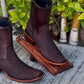 Original Tobacco Python Cowboy Boots