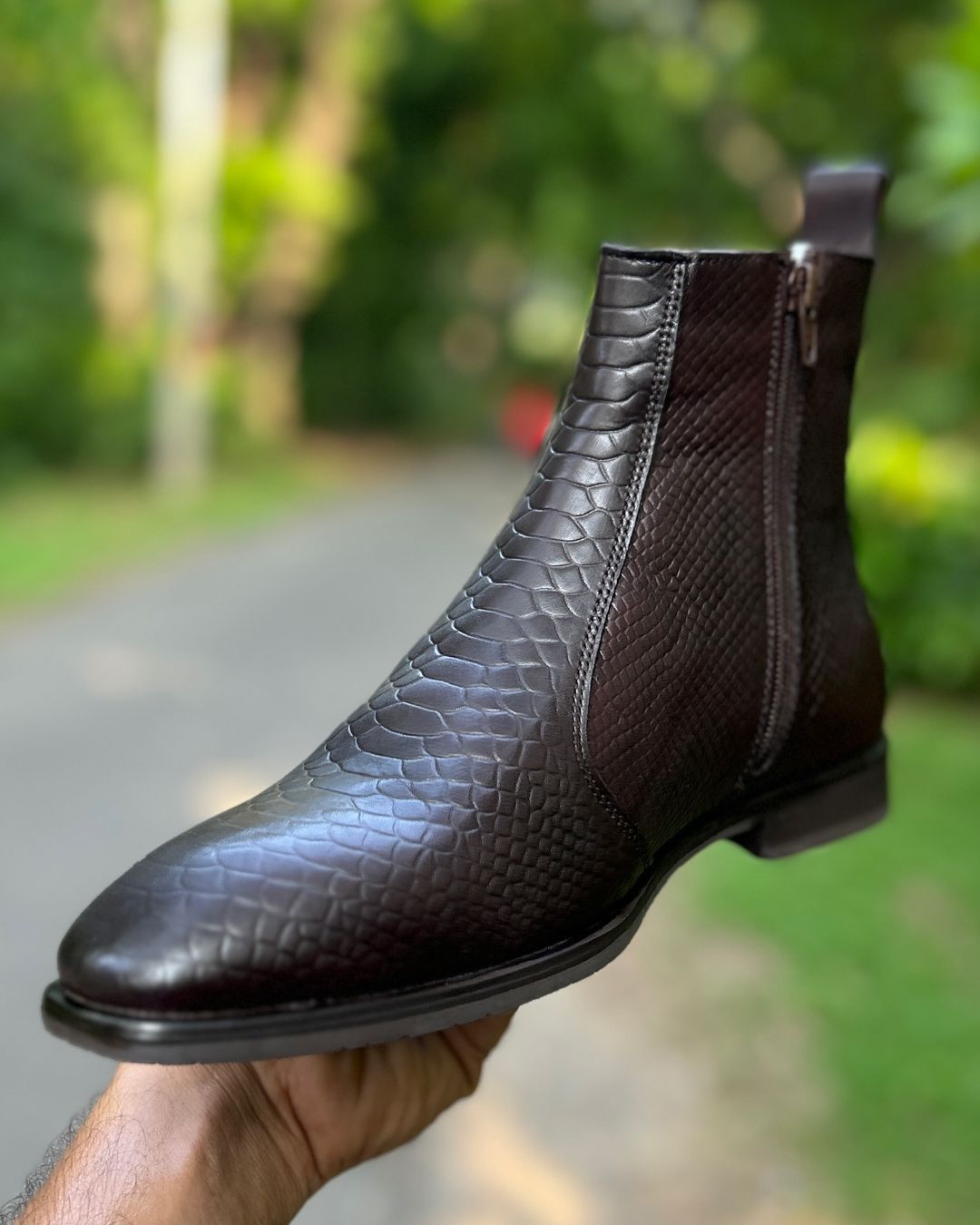 Croc & Snack Chelsea Boots