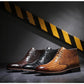 Men's Casual and Comfortable Crocodile-Patterned Formal Boots Casual Boots