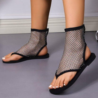 Fashion Sexy Flat Hollowed Out Sandals