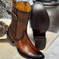 Crocodile Belly Grunt Boots