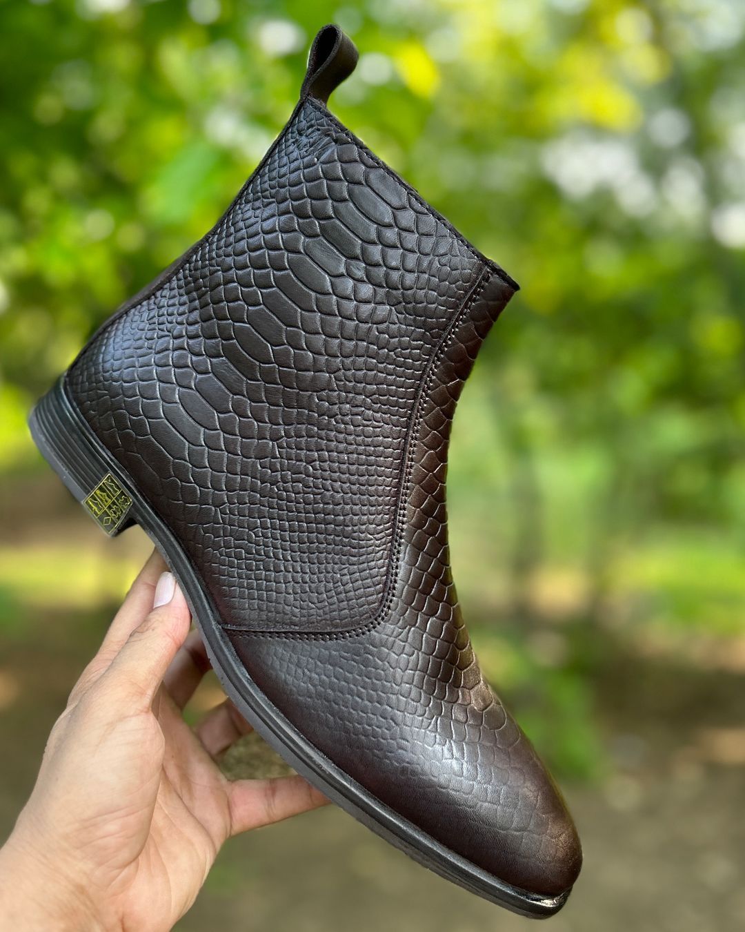 Croc & Snack Chelsea Boots