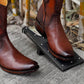 Italian Vintage Carved Deerskin Boots