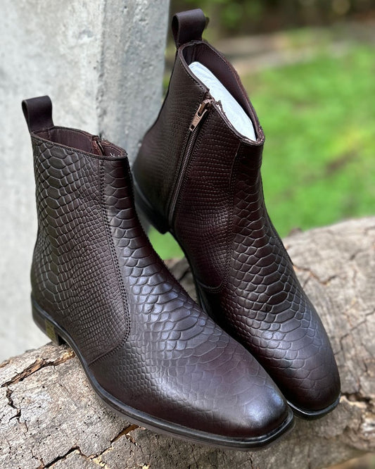 Croc & Snack Chelsea Boots