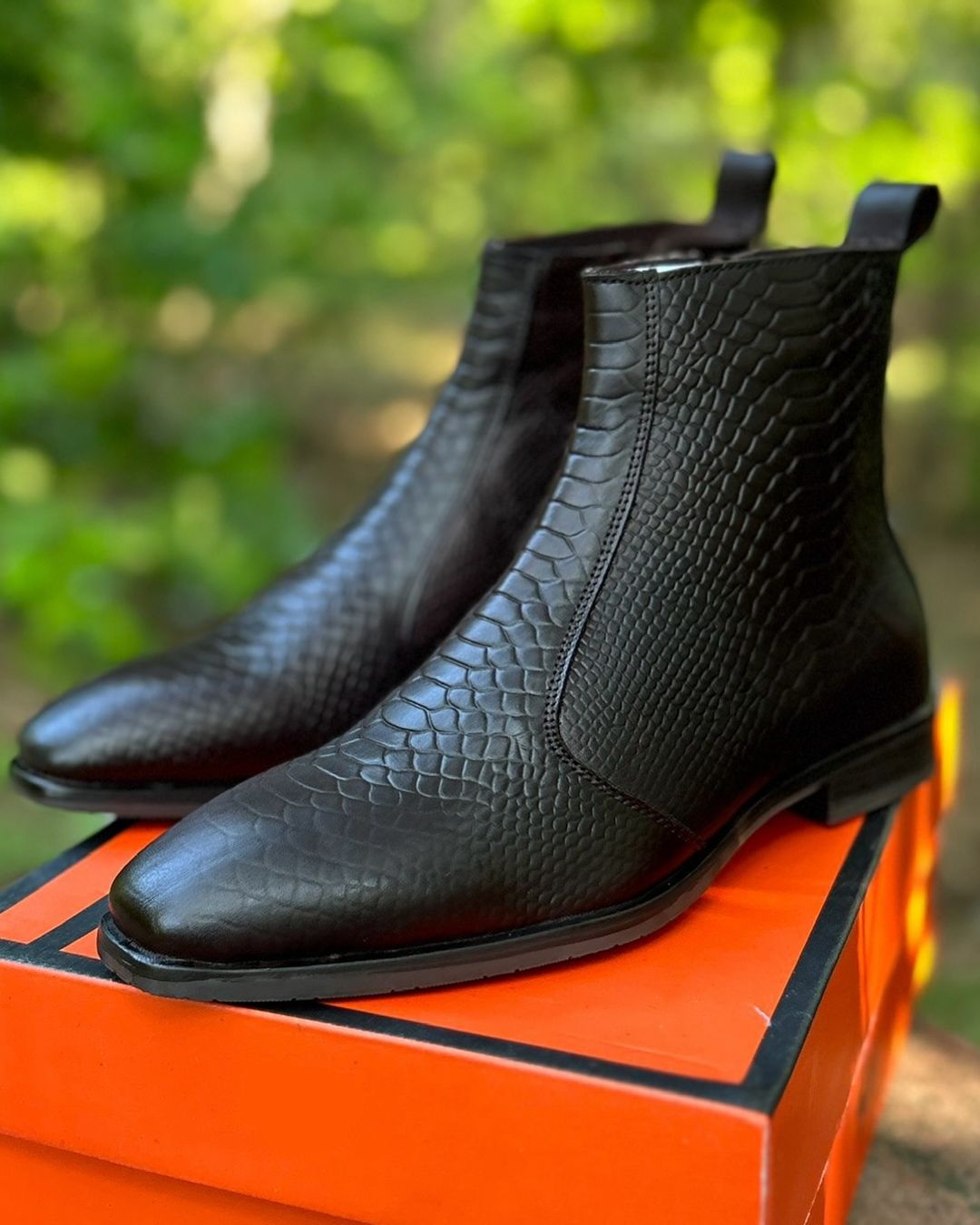 Croc & Snack Chelsea Boots