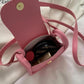 Candy-colored Mini Saddle Bag