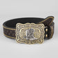 Men's Studded Leather Belt