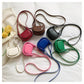 Candy-colored Mini Saddle Bag
