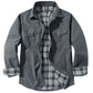 Men's Flannel Casual Jacket