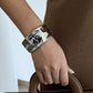 Fashion Round Wide Bracelet