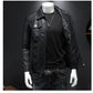 Men's Black Leather Jacket