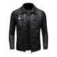 Men's Black Leather Jacket