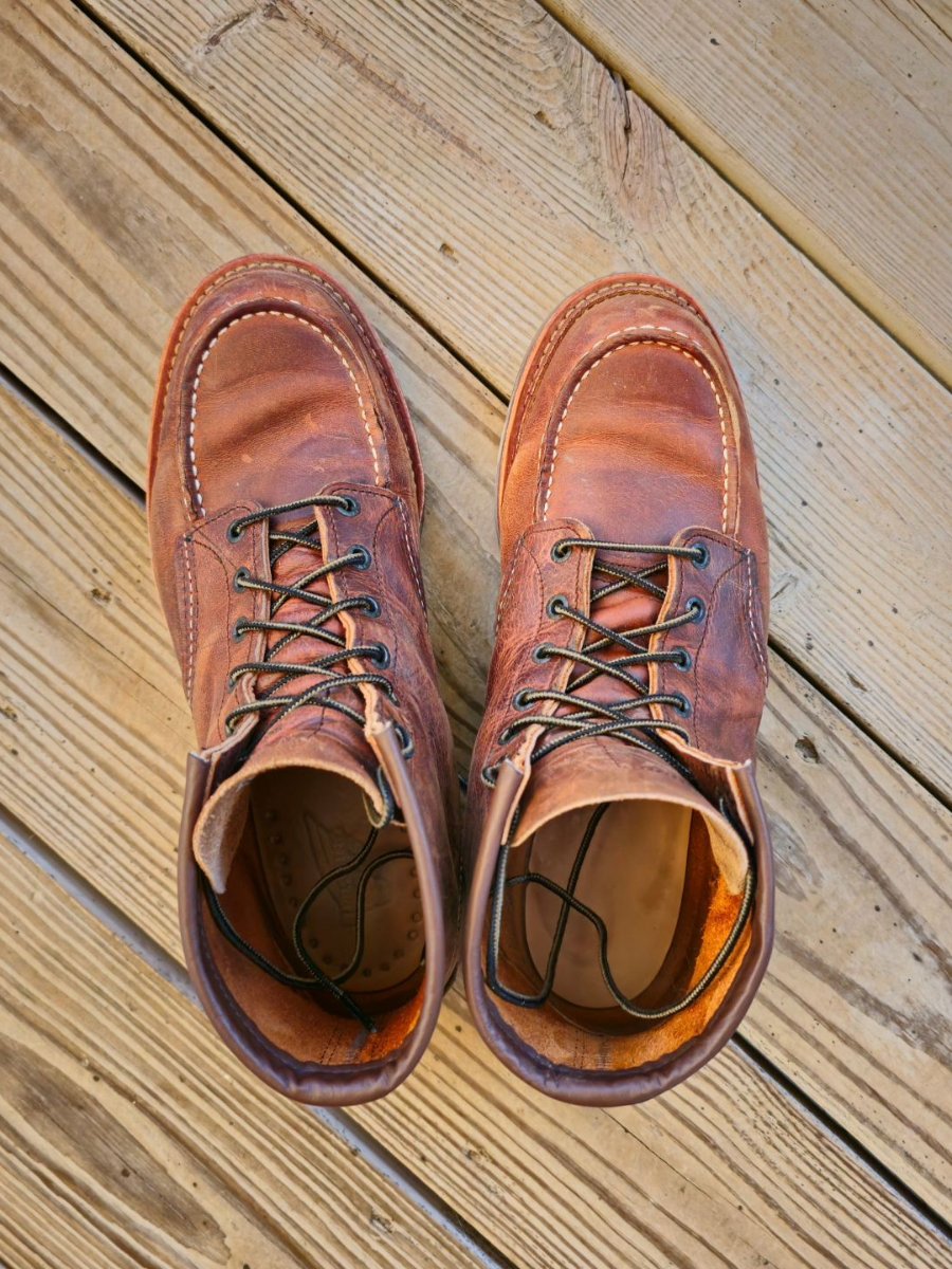 Men's Vintage Hand-Stitched Leather Boots