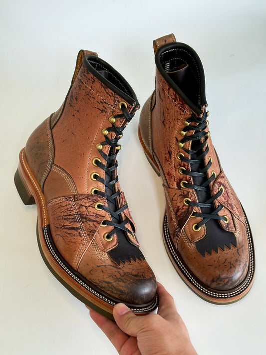 Brown Vintage Cowboy Boots