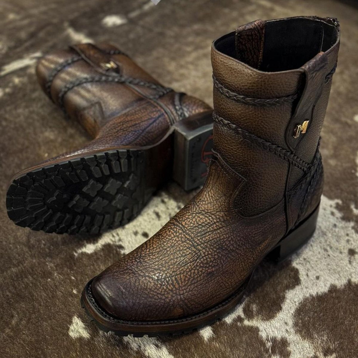 Handmade Leather Cowboy Boots