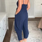 Cotton Button Up Jumpsuit