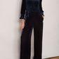 Midnight Silk Velvet Jumpsuit