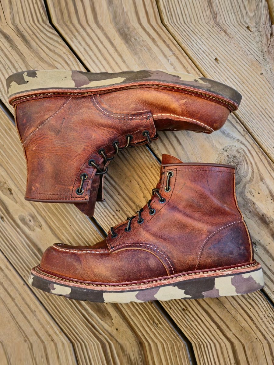 Men's Vintage Hand-Stitched Leather Boots