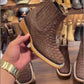 Couple's Wild West Eel Skin Toe Boot