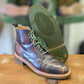 Blue Marbled Shell Cordovan Boots