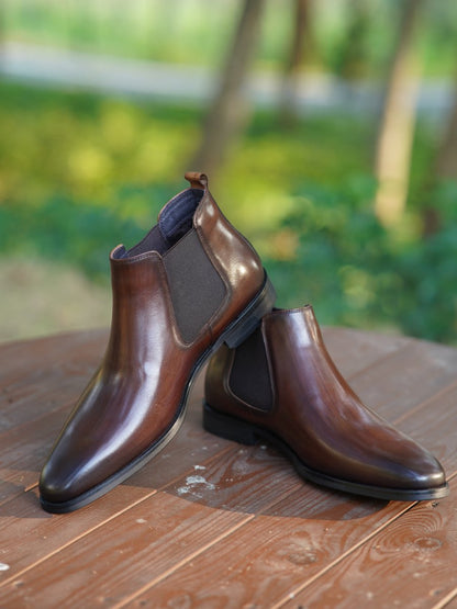 Men's Leather Chelsea Boots